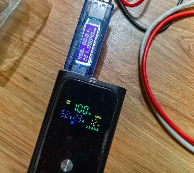 Повербанк QOOVI PD 100W 20000mAh Fast Charge павербанк для ноутбука