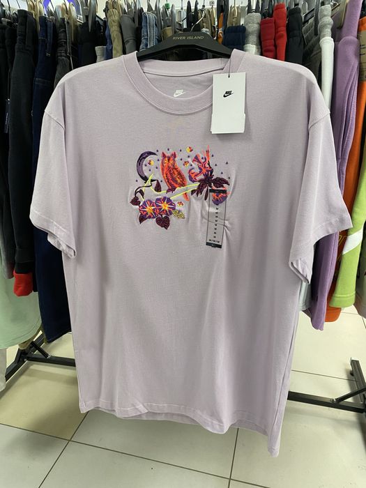 Футболка Nike Men's Sportswear Max 90 T-shirt In Purple оригінал