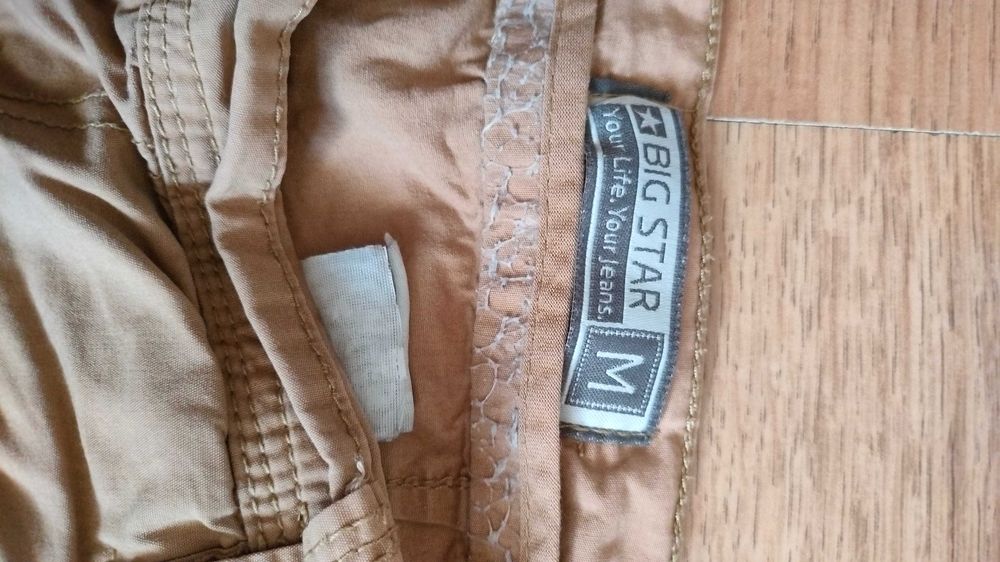 Bermudy męskie beżowe Big Star M