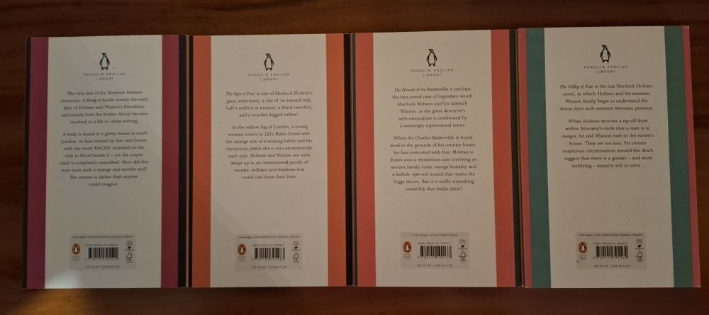Livros Sherlock Holmes
