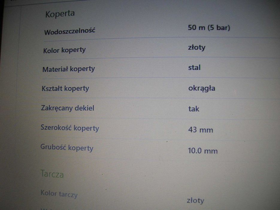 adriatica  saphire    / fabr. nowy , okazja /