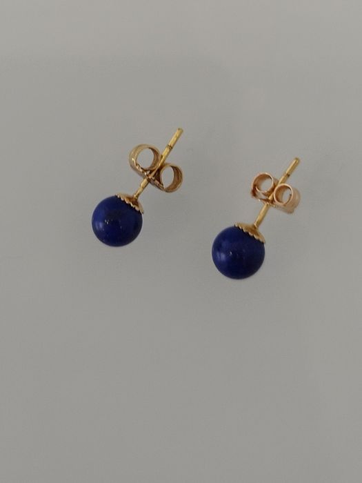 Brincos em ouro de 19,2kt