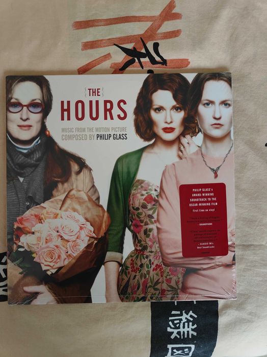Philip Glass - "The Hours" 2lp NOVO E SELADO
