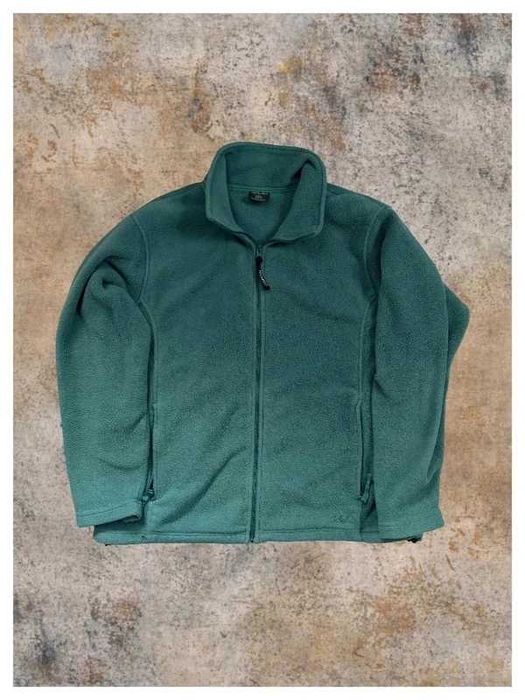 Cabela's Ciemnozielony polar zasuwany bluza Polartec L ciepły