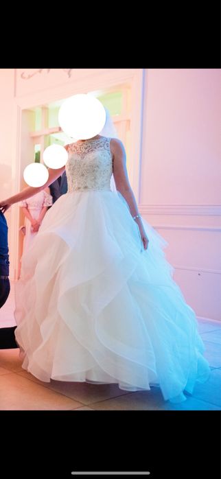 Suknia ślubna Justin Alexander 9847 ivory roz. 36/38