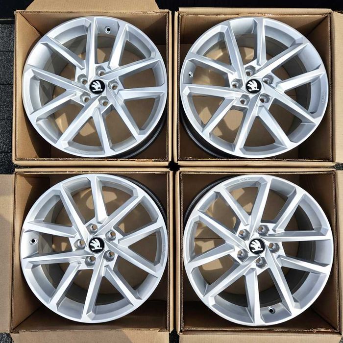 Felgi 18 do SKODA Karoq Octavia SuperB Elroq 5x112