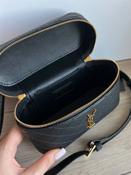 Torebka Saint Laurent vanity bag black