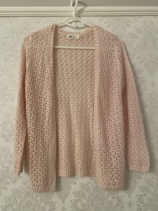 H&M ażurowy kardigan 10-12 lat