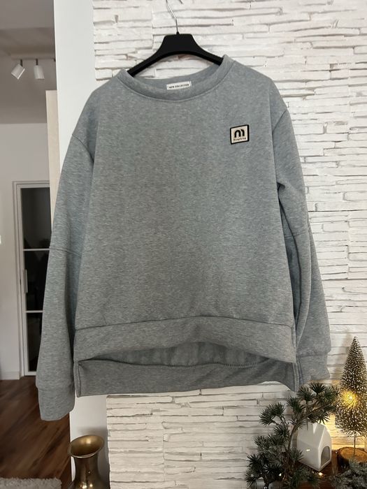 Dres ocieplany komplet dresowy damski bawełniany szary M L XL 2XL