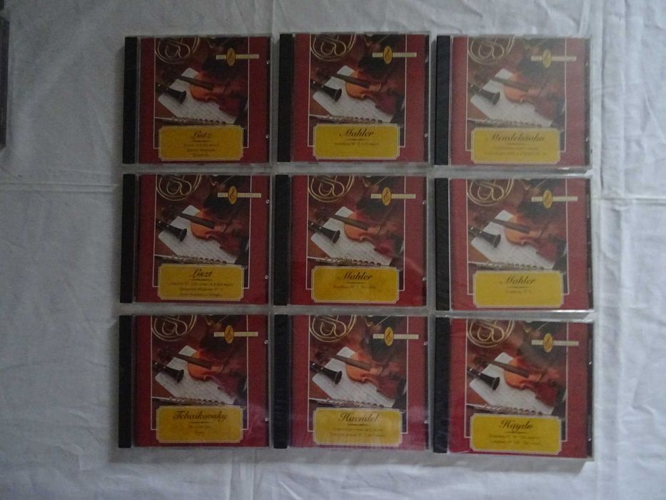 Coleção 50 CDs Música Clássica Beethoven Mozart Bach Chopin Vivalde Etc