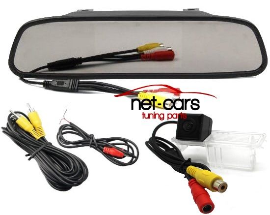Lusterko z monitorem + Kamera cofania SEAT ALTEA XL EXEO LEON 2 3