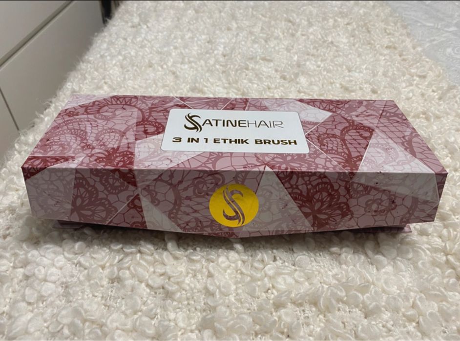 Escova modeladora cabelo Satine Hair 3 em 1