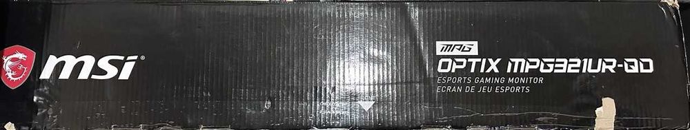 Ігровий 4K монітор MSI Optix MPG321UR-QD (32", 144Hz, IPS Quantum Dot)