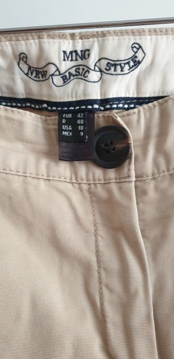 Calças largas Mango