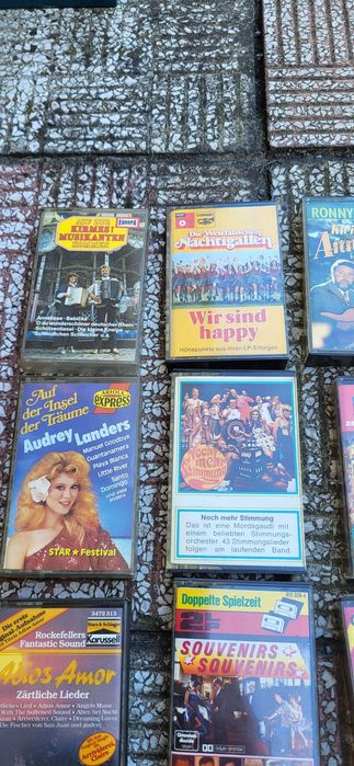 Kasety magnetofonowe zestaw 10 sztuk