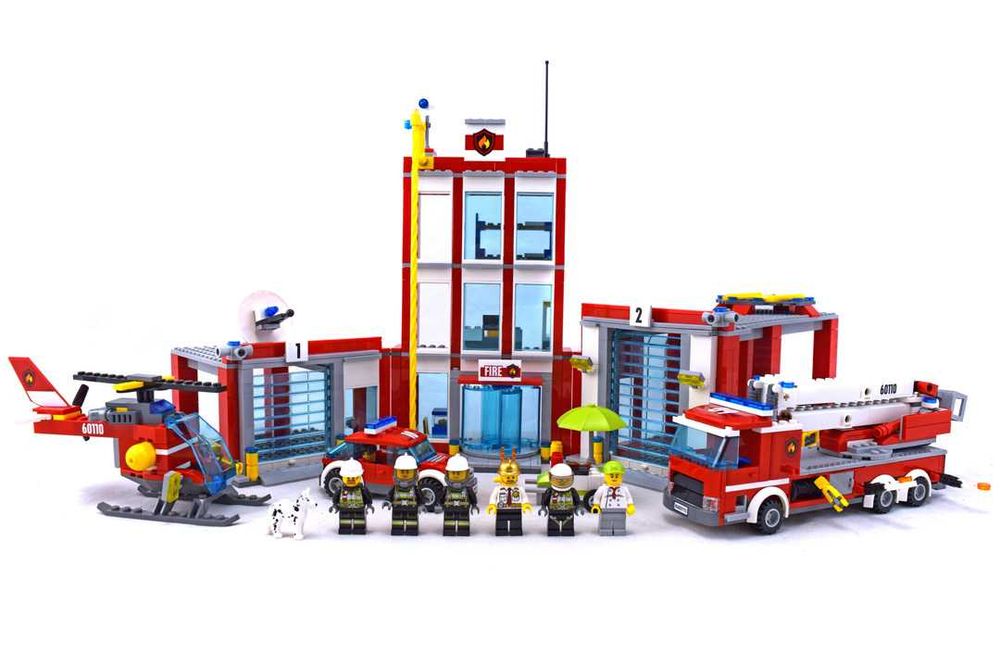 Lego City Bombeiros Fire e Nexo Knights