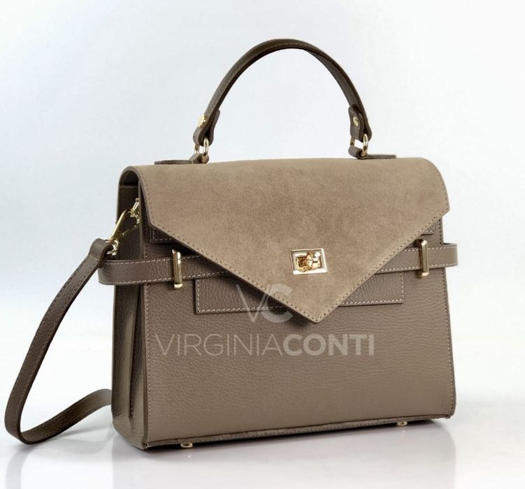 Сумка замшева тауп хакі олива чорна зелена руда Замшевая сумка Италия