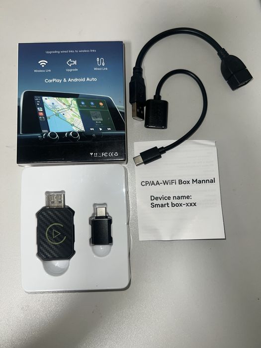 Car Play адаптер в авто андроїд  ios CarPlay / Android Auto,premium