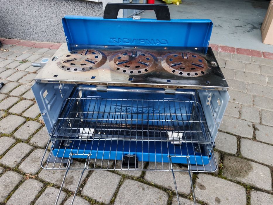 Grill walizkowy campingaz kamper przyczepa walizka gazowy
