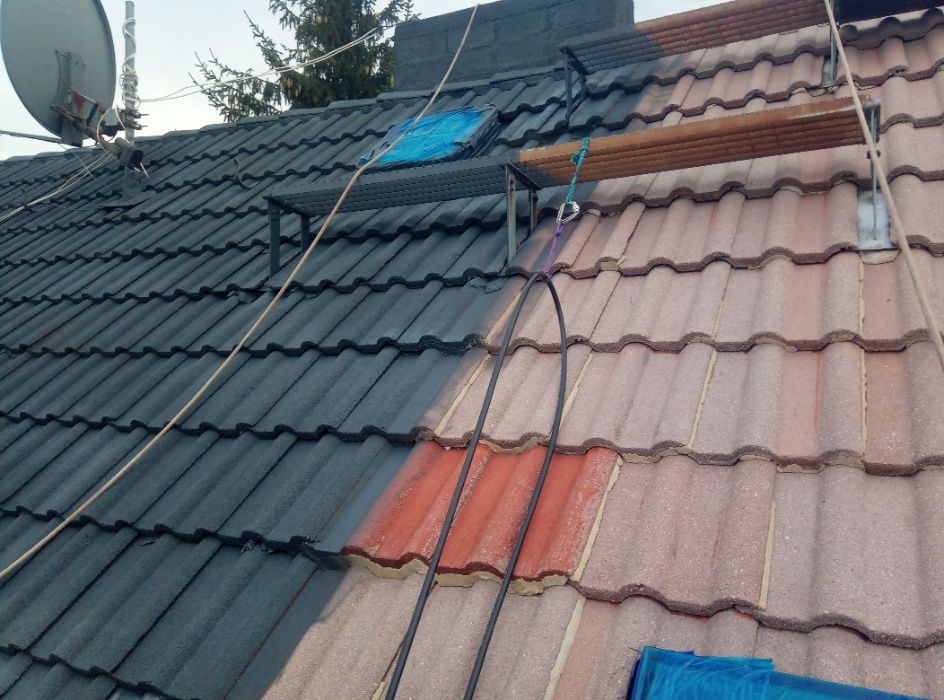 Mycie dachów, malowanie dachu, renowacja dachów - Szczecin i okolice