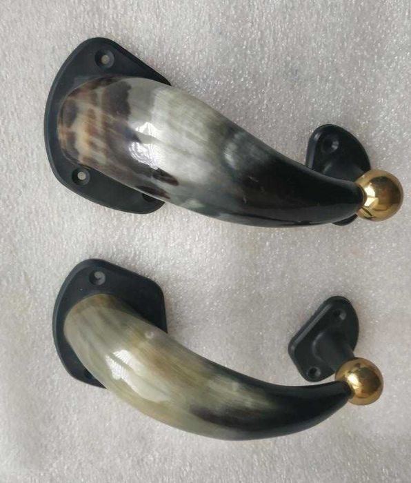 Ручки дверные в форме рога