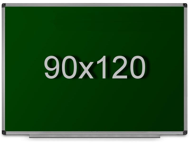 Дошка магнітна для крейди 90х120 см в алюмінієвій рамі UkrBoards