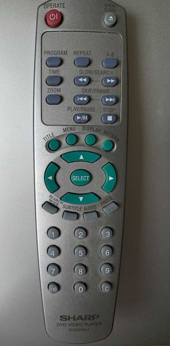 Відеоплеєр DVD SHARP DV-SV92S(Y)