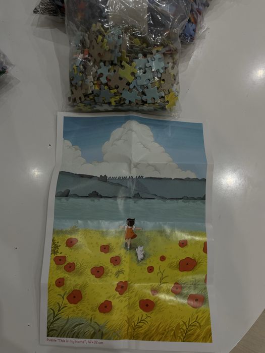 Пазли 500/1000/інші на вибір