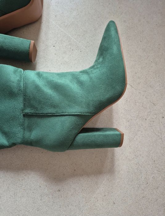 Botas overknee salto alto