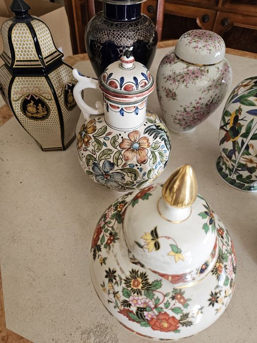 Conjunto potes cerâmica