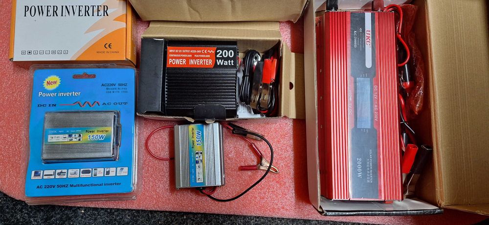 Топ Инверторы 12В-220В-150W-400W-1600W-2000W