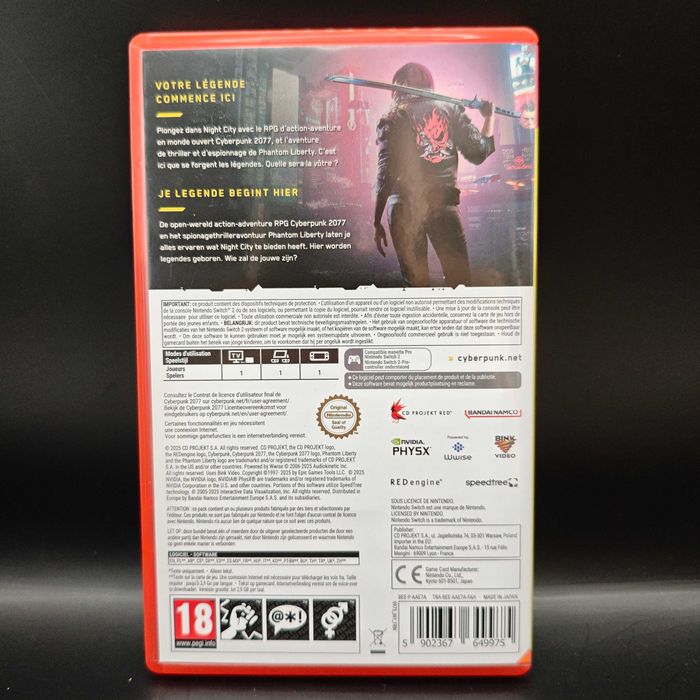 Cyberpunk 2077 Ultimate Edition Nintendo Switch 2