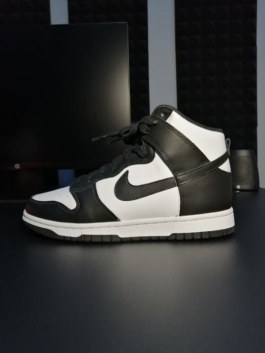 Dunk high black white panda