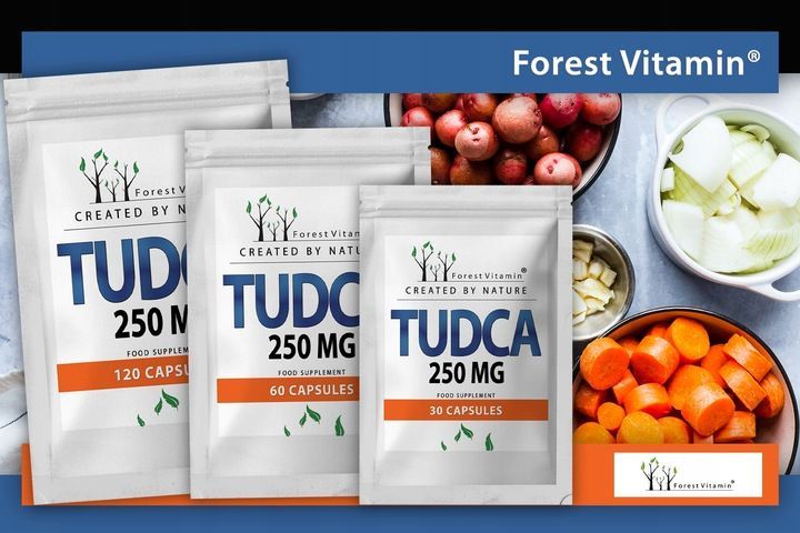 forest tudca kwas tauroursodeoksycholowy 60 kaps detox oczyszczenie
