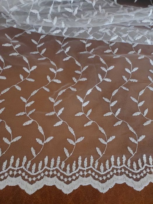 firanka krótka, delikatna 140x375 cm