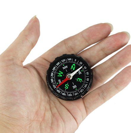 MINI kompas KIESZONKOWY BUSOLA survival EDC na prezent turystyczny