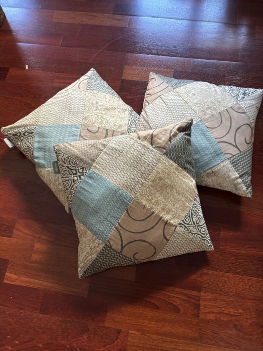 2 conjuntos de almofadas - azul