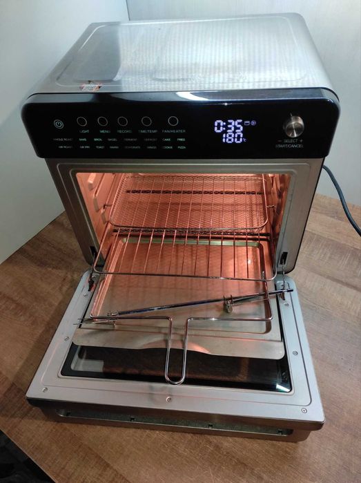 Аерофритюрніца духовка 3-в-1 Klarstein Air Glaze 34 л 2100 вт УЦІНКА