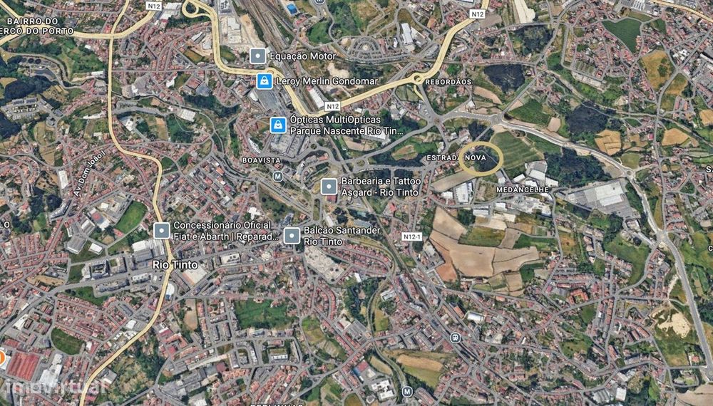 Terreno em Rio tinto 1000m2