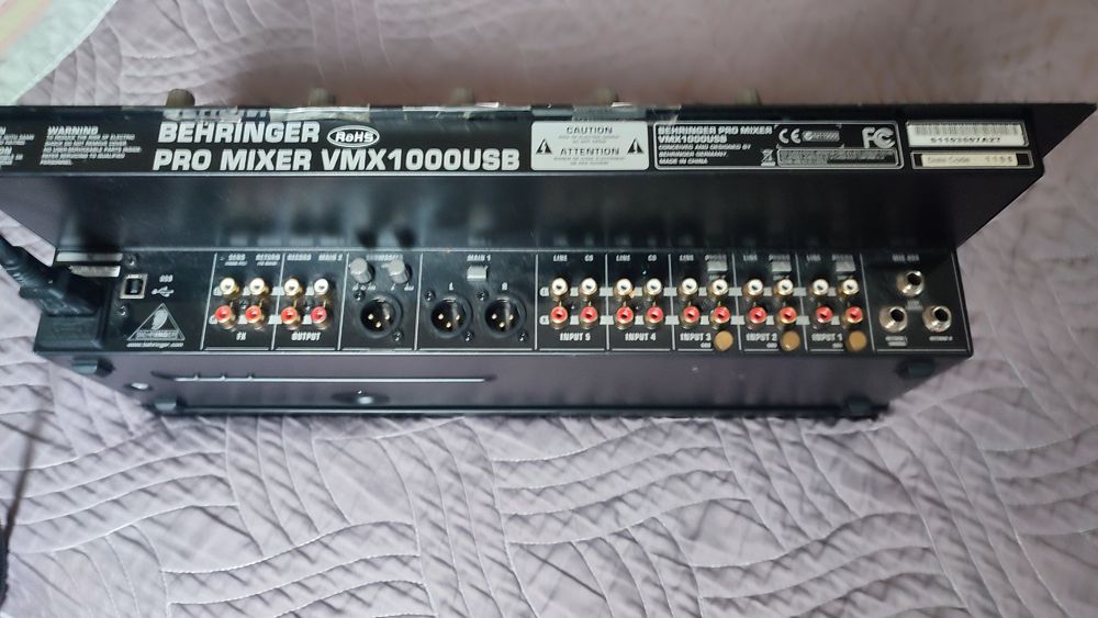 Микшерный пульт, микшер , Behringer pro VMX 1000 usb