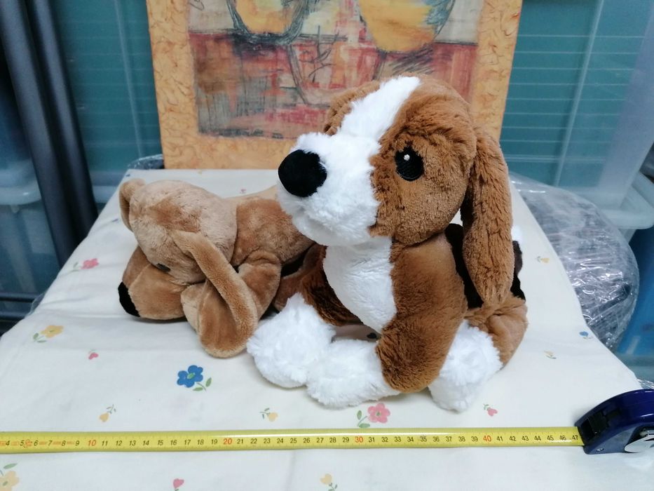 brinquedos - 2 peluches usados como novos