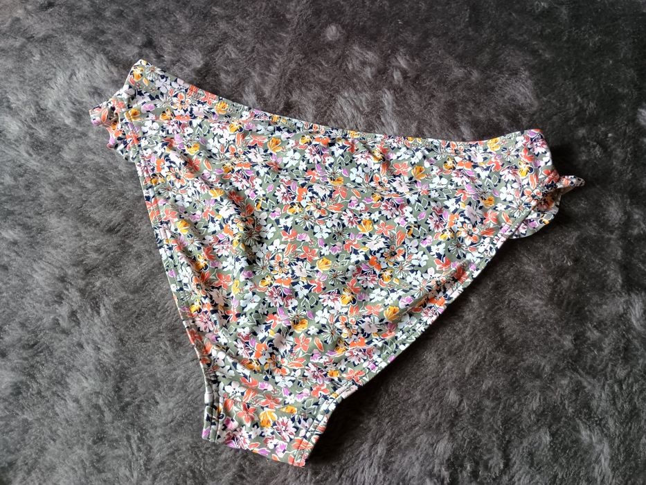 Dół od bikini Szałwiowe w kwiaty