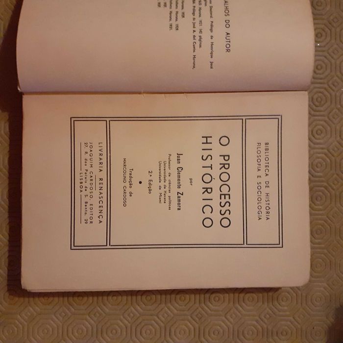 O Processo Histórico – Juan Clemente Zamora