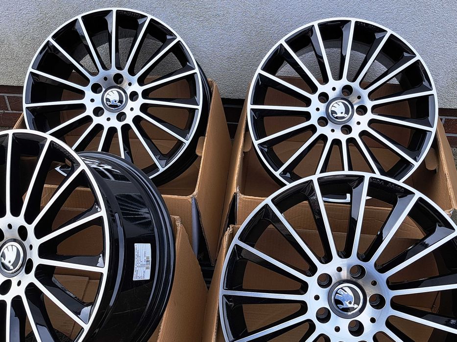 Alufelgi SKODA 18 5x112 Karoq Octavia Scout Kodiaq Yeti CA17 CNC