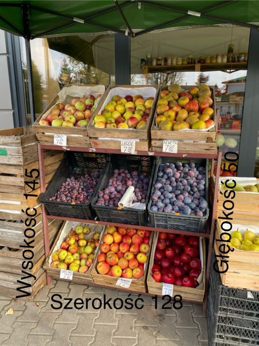Sprzedam stojaki do sprzedaży warzyw i owoców