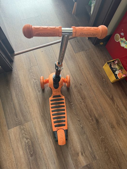 Самокат дитячий Scooter помаранчевий