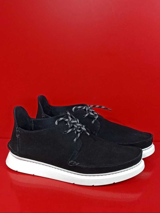 Кожаные ботинки кроссовки Clarks Originals Seven Оригинал