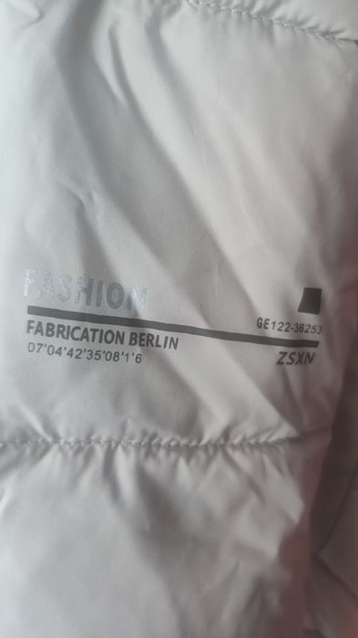 Kurtka zimowa długa