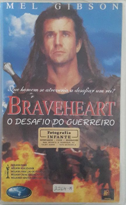 93° Pack de 8 filmes VHS