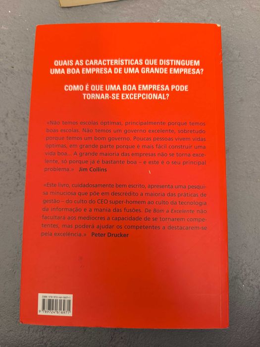 De Bom a Excelente – Jim Collins